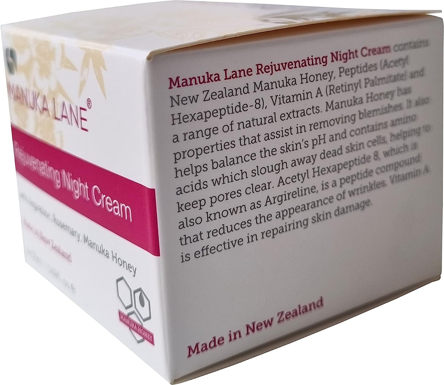 Manuka Lane Night Cream - Rejuvenating Cream - 1.69 Fl Oz