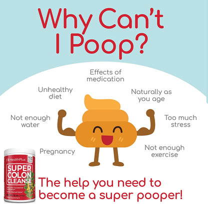 Health Plus Super Colon Cleanse Powder (12 Oz.)