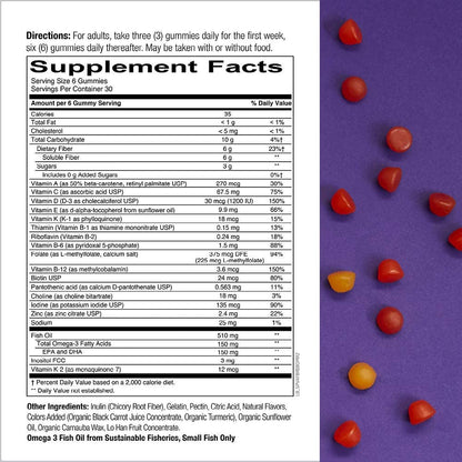 Smartypants Kids Complete Multivitamin + Omega-3 with Vitamin D (180 Count)