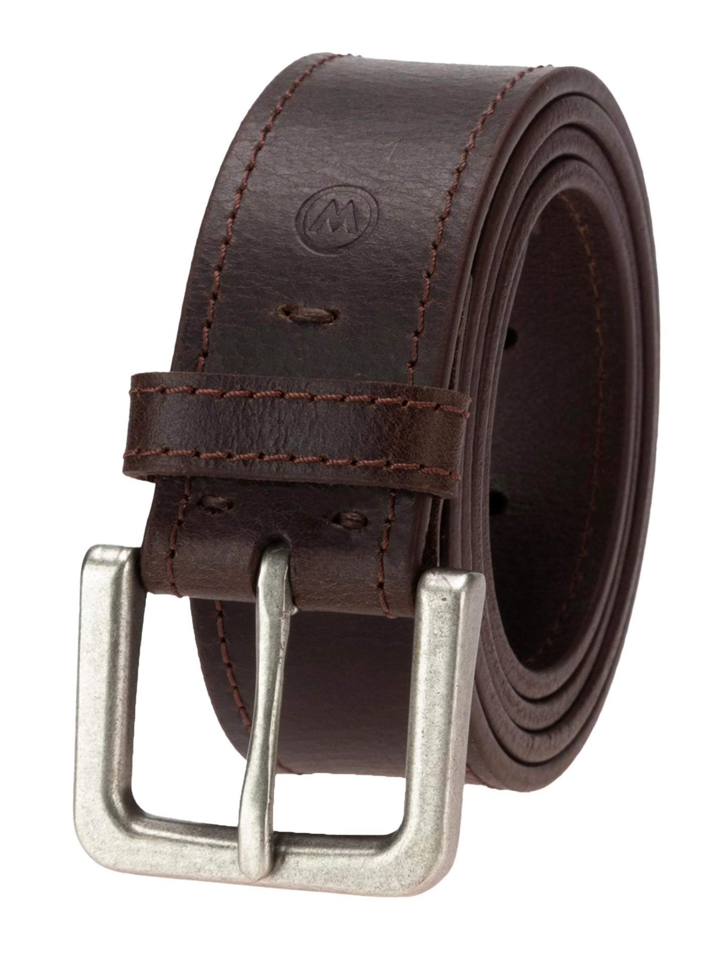 Wrangler Men’s Leather Country Casual Every Day Dress Belt for Jeans,Brown 36