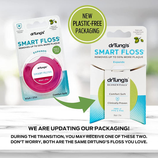 Dr. Tung's Smart Floss (30 Yards) | Pack of 6