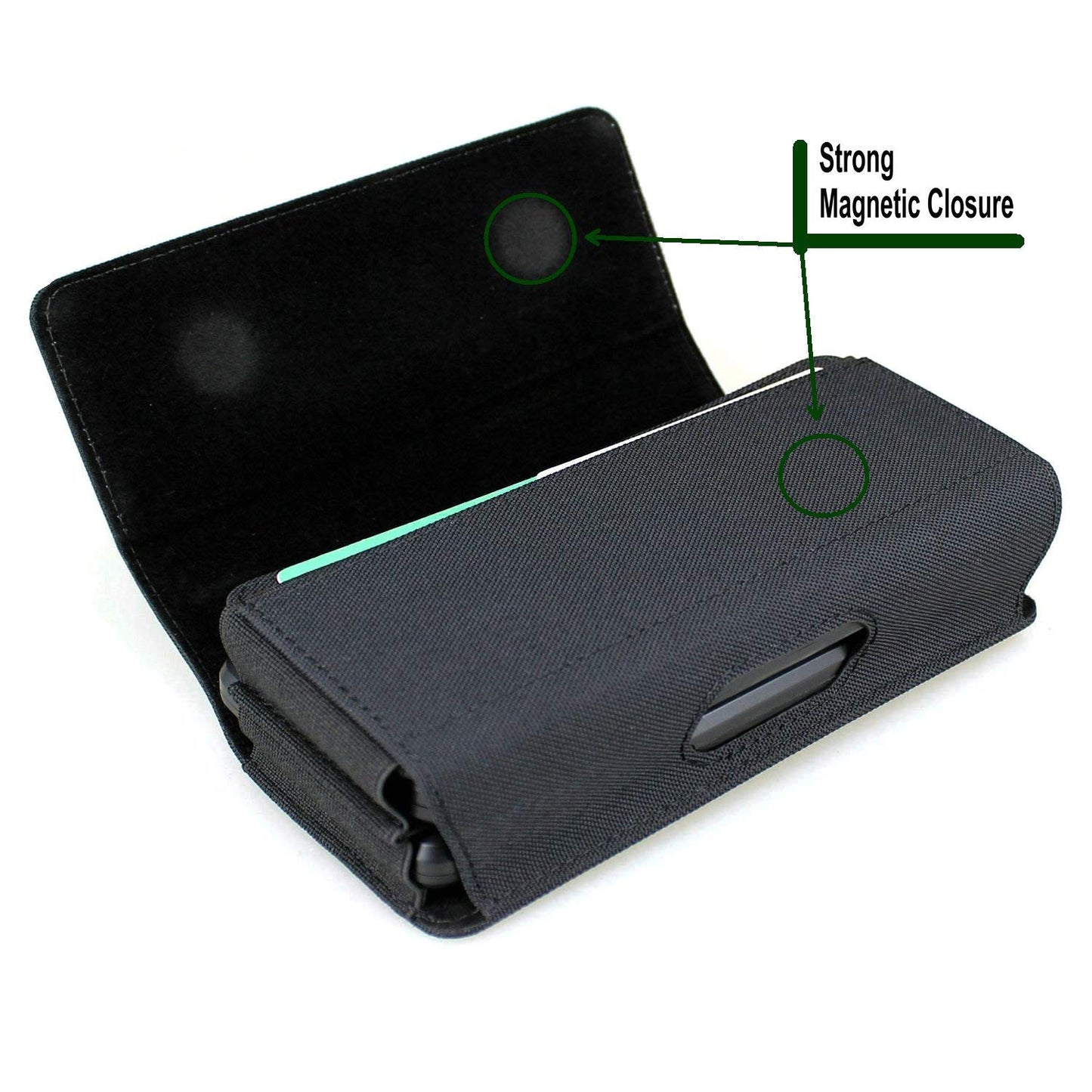 aubaddy Dual Phone Holster Pouch Case for 2 Phones, Double Decker Belt Clip Case for All iPhone (16 15 14 13 12 11) Pro Max/Plus, Samsung Galaxy (S23 S22 S21 S20) Ultra/Plus/Fe (Large)