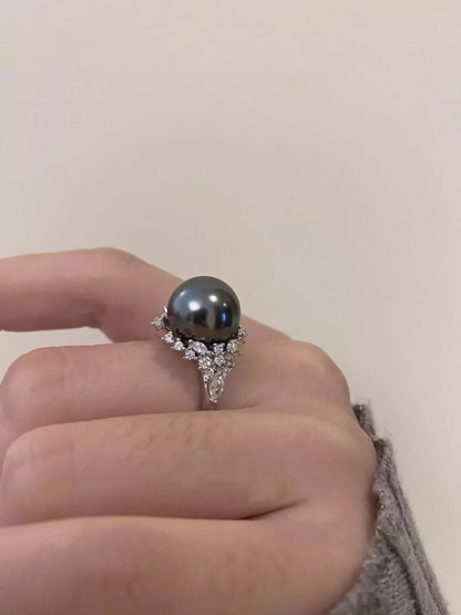 925 Sterling Silver Pearl Ring