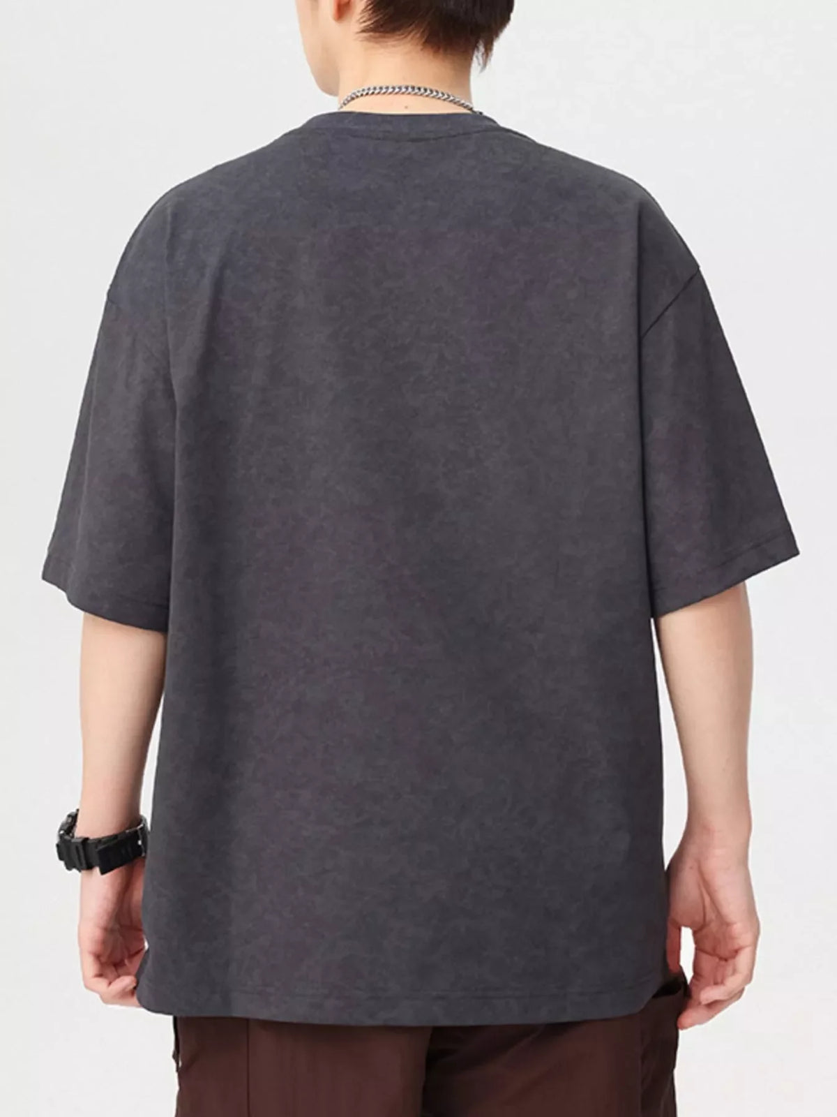Men's Plus Size Vintage Washed Graphic Oversized T-Shirt