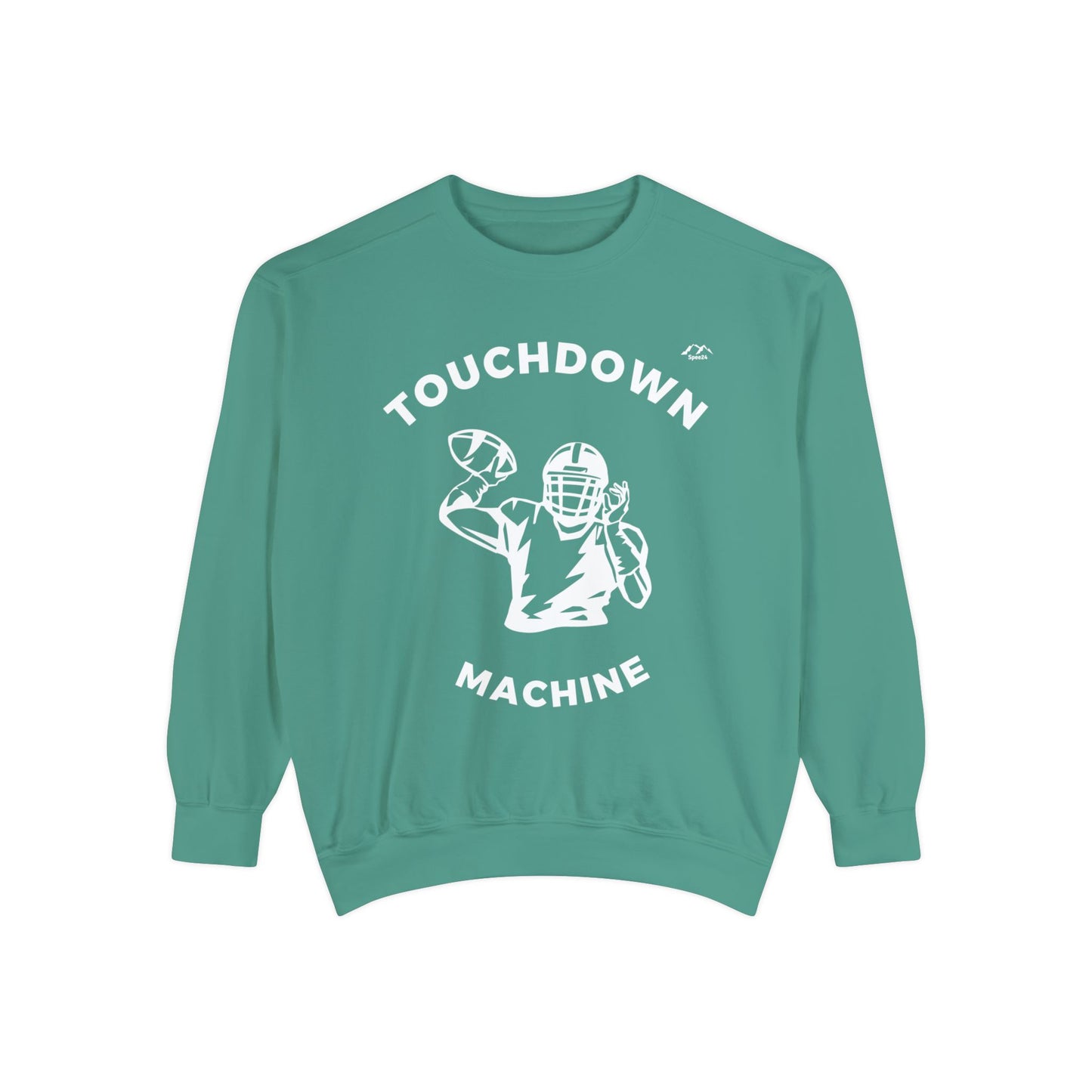 SW-117ML-24 Unisex Garment-Dyed Sweatshirt long sleeve sweat shirt for Football Rugby lovers