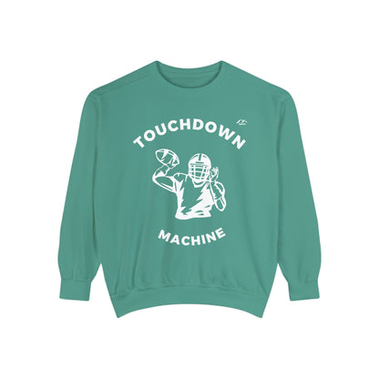 SW-117ML-24 Unisex Garment-Dyed Sweatshirt long sleeve sweat shirt for Football Rugby lovers