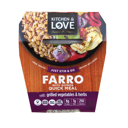Cucina & Amore Grilled Veggies Farro 6-Pack, 7.9 Oz