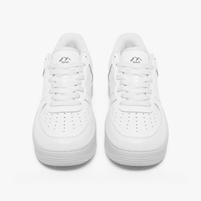 SHO-026WT-24  Leather Sports Sneakers