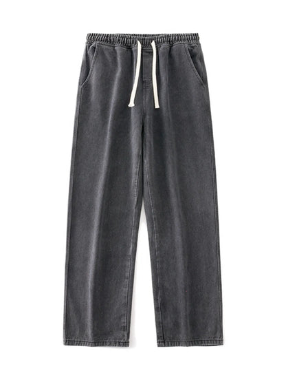 Men's Full Size Wide Leg Jeans Plus Size