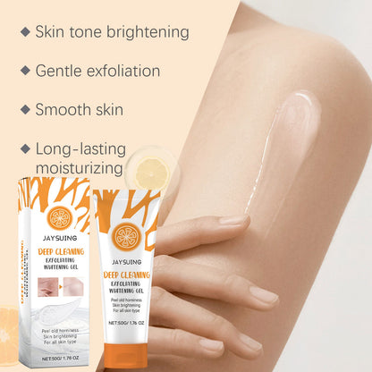 Jaysuing Exfoliating Gel Cleanses Body Exfoliating Chicken Skin And Moisturizes Skin All Over Your Body