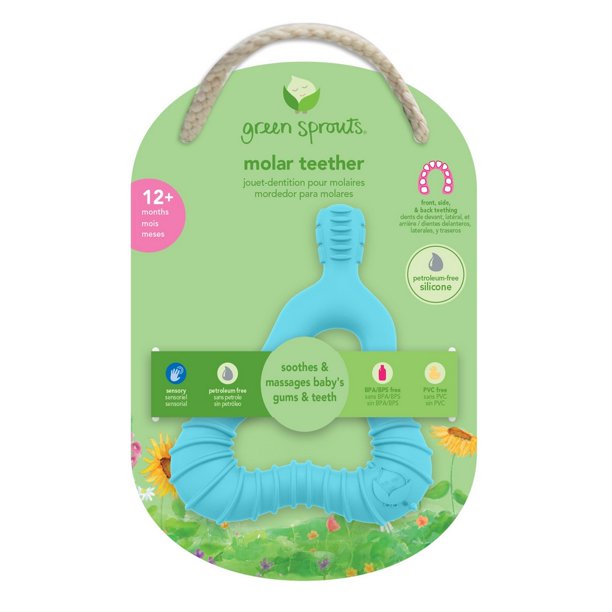 Green Sprouts Aqua Molar Teether for 12+ Months