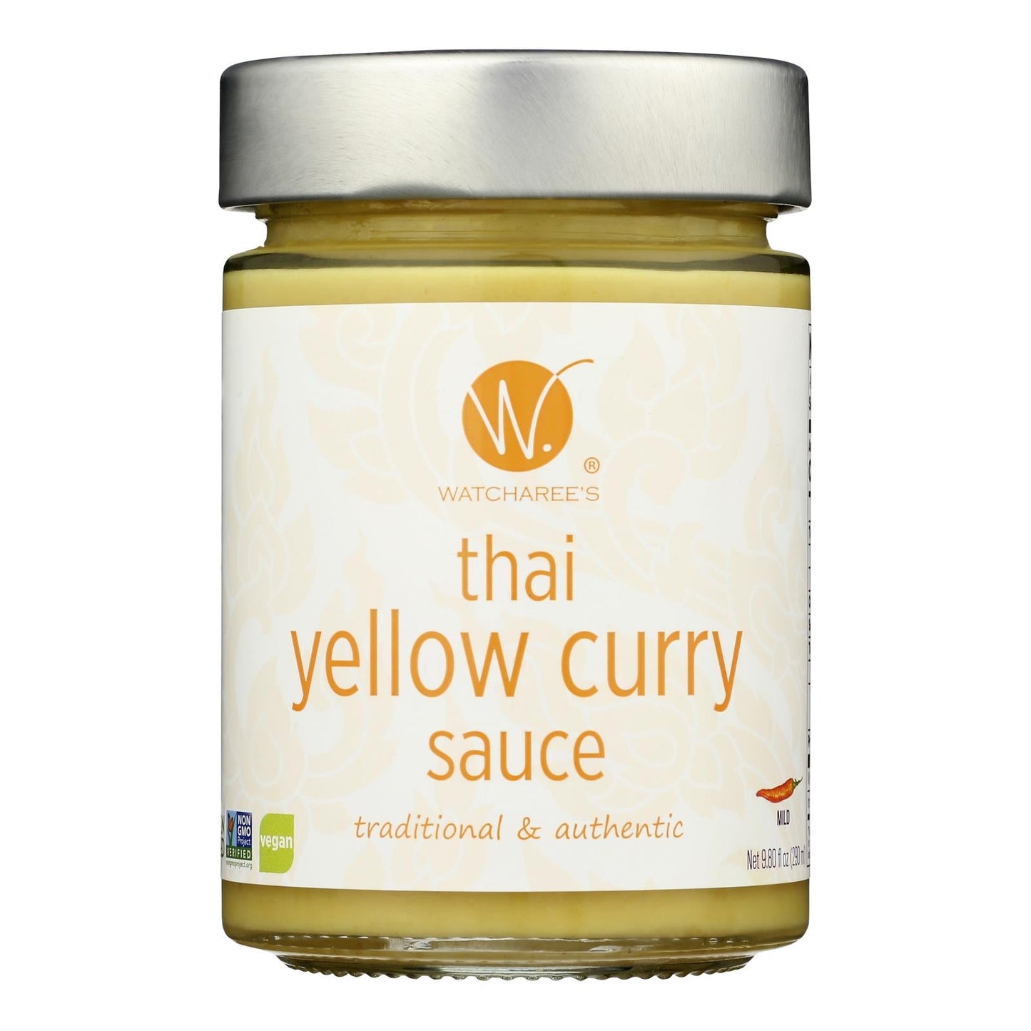 Watcharee's Thai Yellow Curry Sauce, 6 Pack x 9.8 Fl Oz