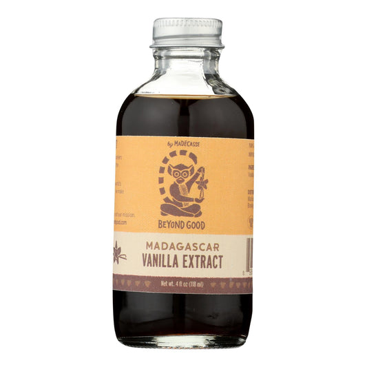 Madagascar Vanilla Extract, 4oz Bottles (Pack of 6) by Beyond Good