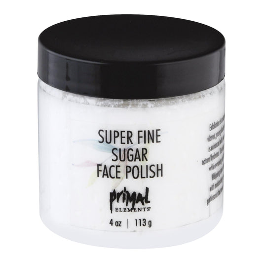 Primal Elements Fine Sugar Face Polish (Pack of 6 - 4 oz)