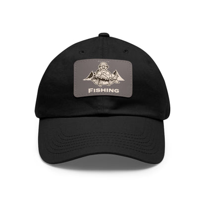 HS-051ML-24 Leather Patch Hat