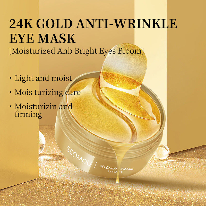 24K Gold Anti-Wrinkle Eye Mask