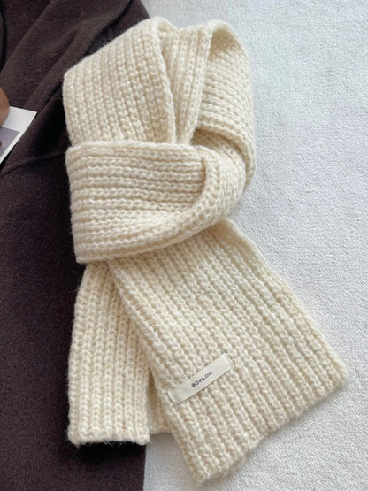 Cozy Knitted Winter Scarf