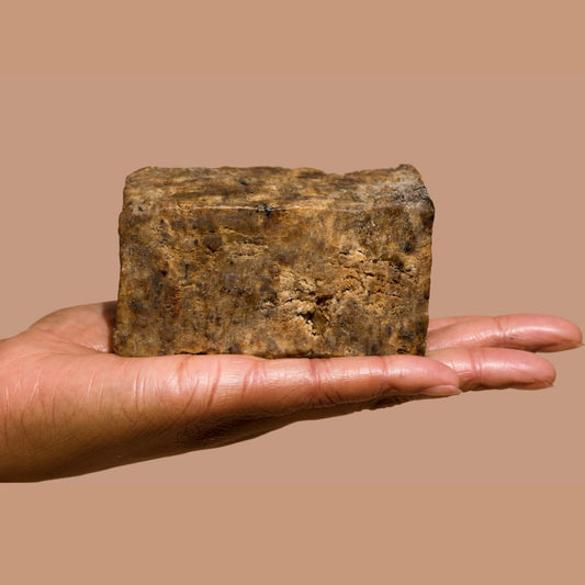 African Black Cleansing Bar with Raw Shea Butter