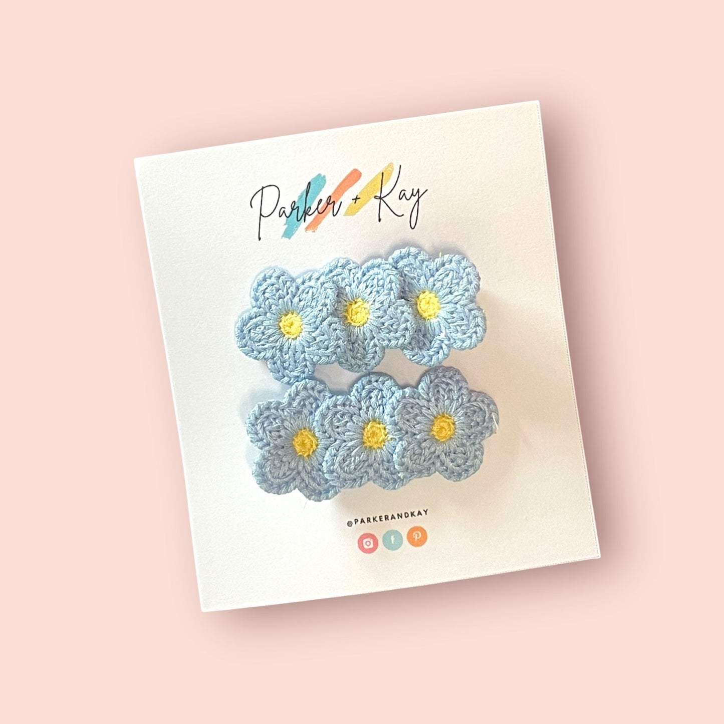 Sunny Blooms Hair Clips
