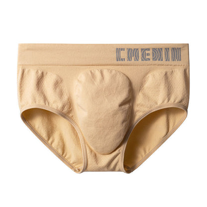 Naked U-Bump Breathable Sweat-absorbing Triangle Seamless Panties