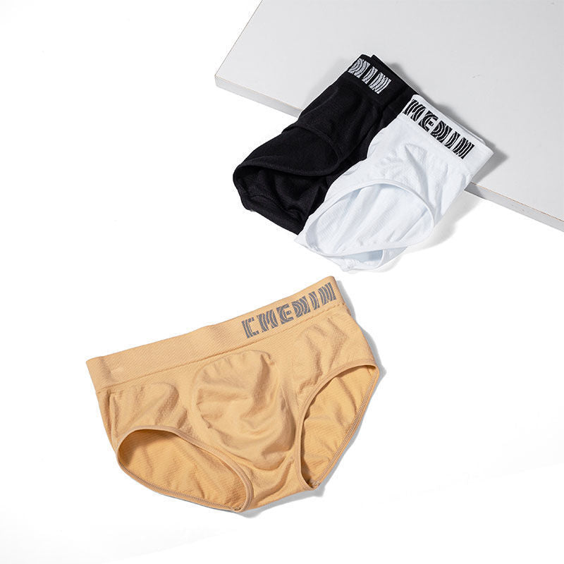 Naked U-Bump Breathable Sweat-absorbing Triangle Seamless Panties