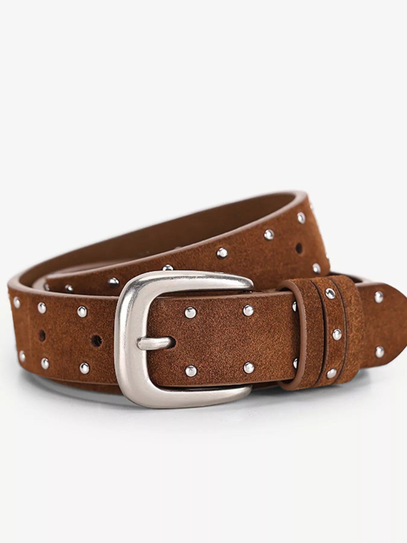 Studded Classic Buckle Belt