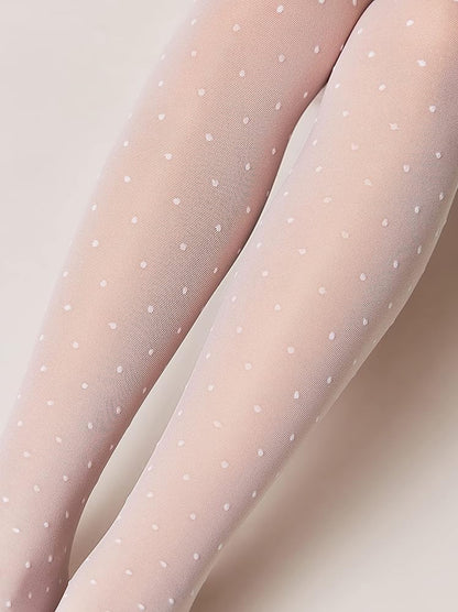 Conte Dotsy 30 Den - Fantasy Tights For Girls With a Polka Dots - 4yr. 6yr. 8yr. 10yr. 12yr. (22С-143СП)
