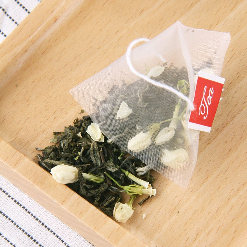 Ginseng Five Treasure Tea English Label Combination Health Tea Triangle Bag