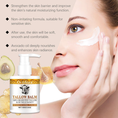 OceAura Honey Butter Moisturizer Skin Dry Skin Hydrating Refreshing Non-Sticky Body Moisturizer