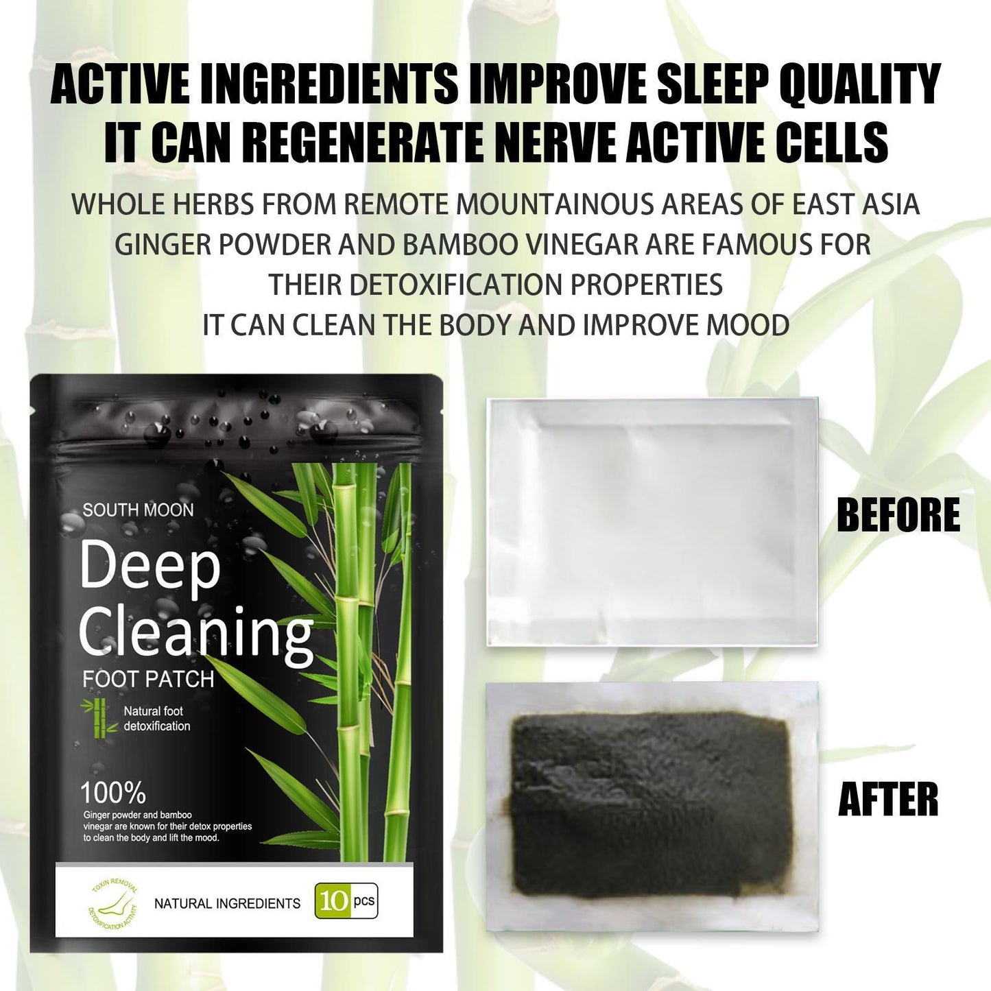 Nanyue Natural Herbal Sleep Aid To Relieve Physical And Mental Stress Foot Massage Foot Patch