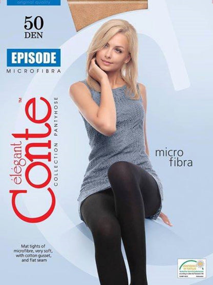 Conte Episode 50 Den - Microfibra Opaque Women's Tights (8С-25СП)