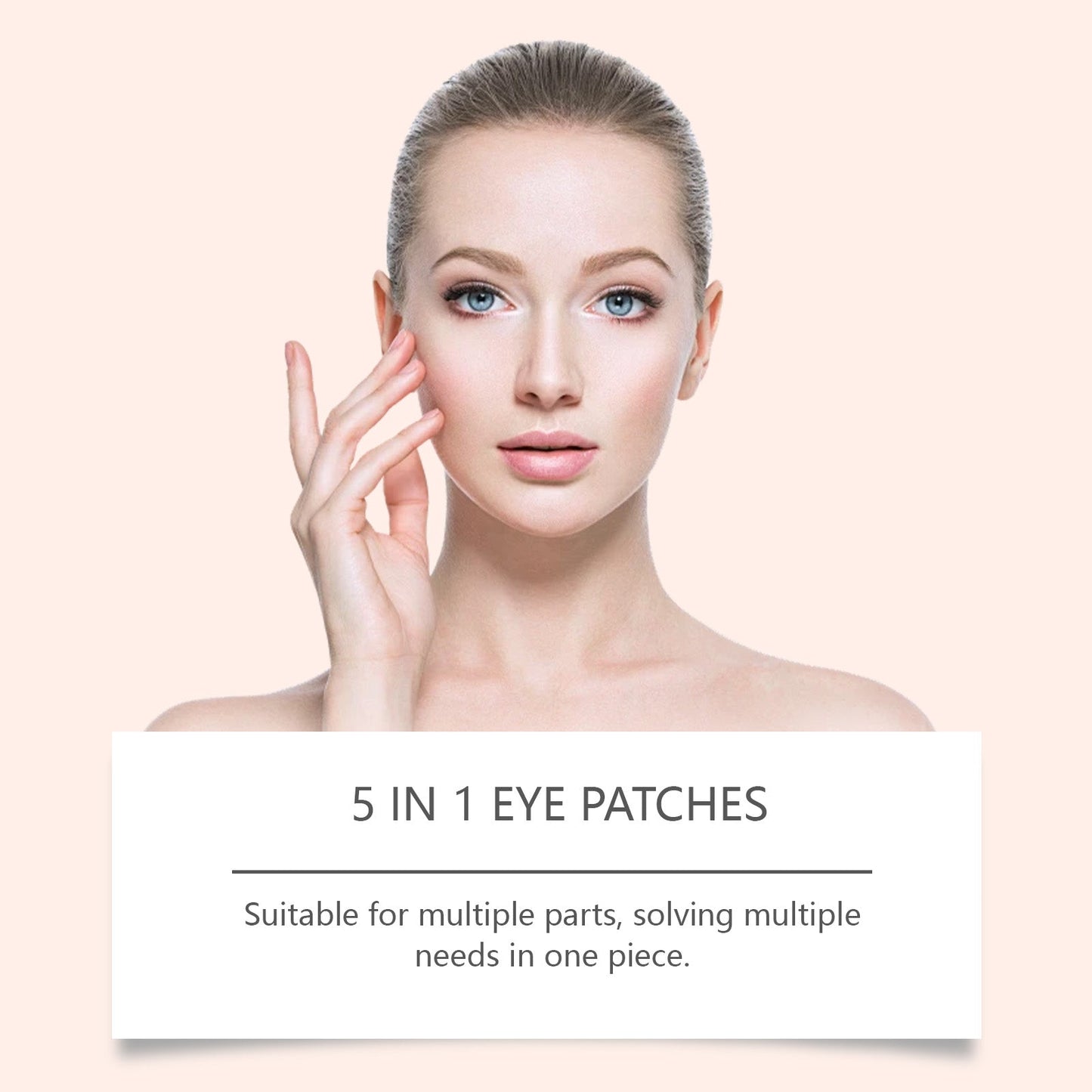 Jaysuing 5 In 1 Collagen Eye Mask, Gently Nourishes, Brightens And Moisturizes The Skin Of Your Eyes