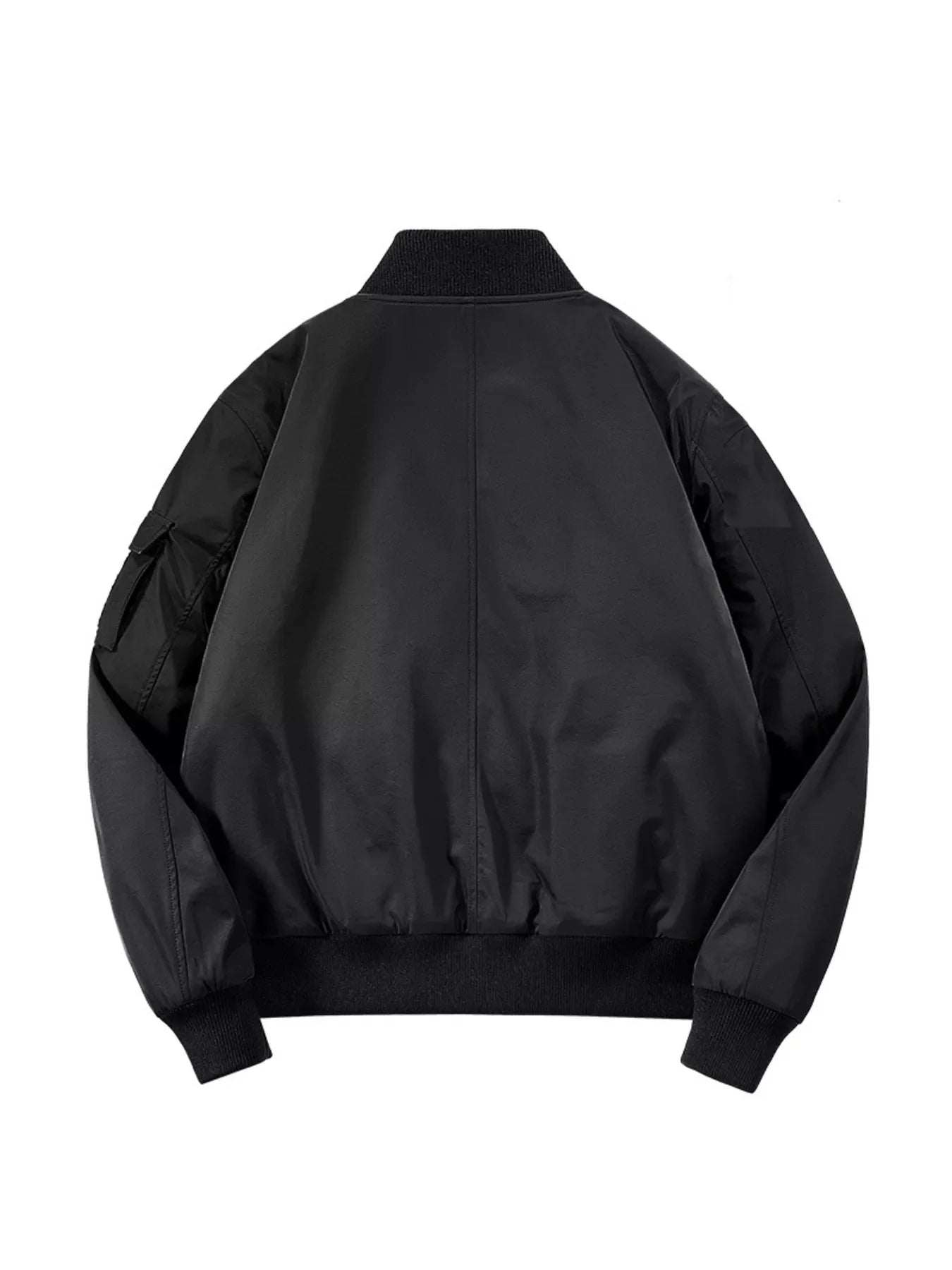 Men's Plus Size Classic Zip Up Bomber Jacket