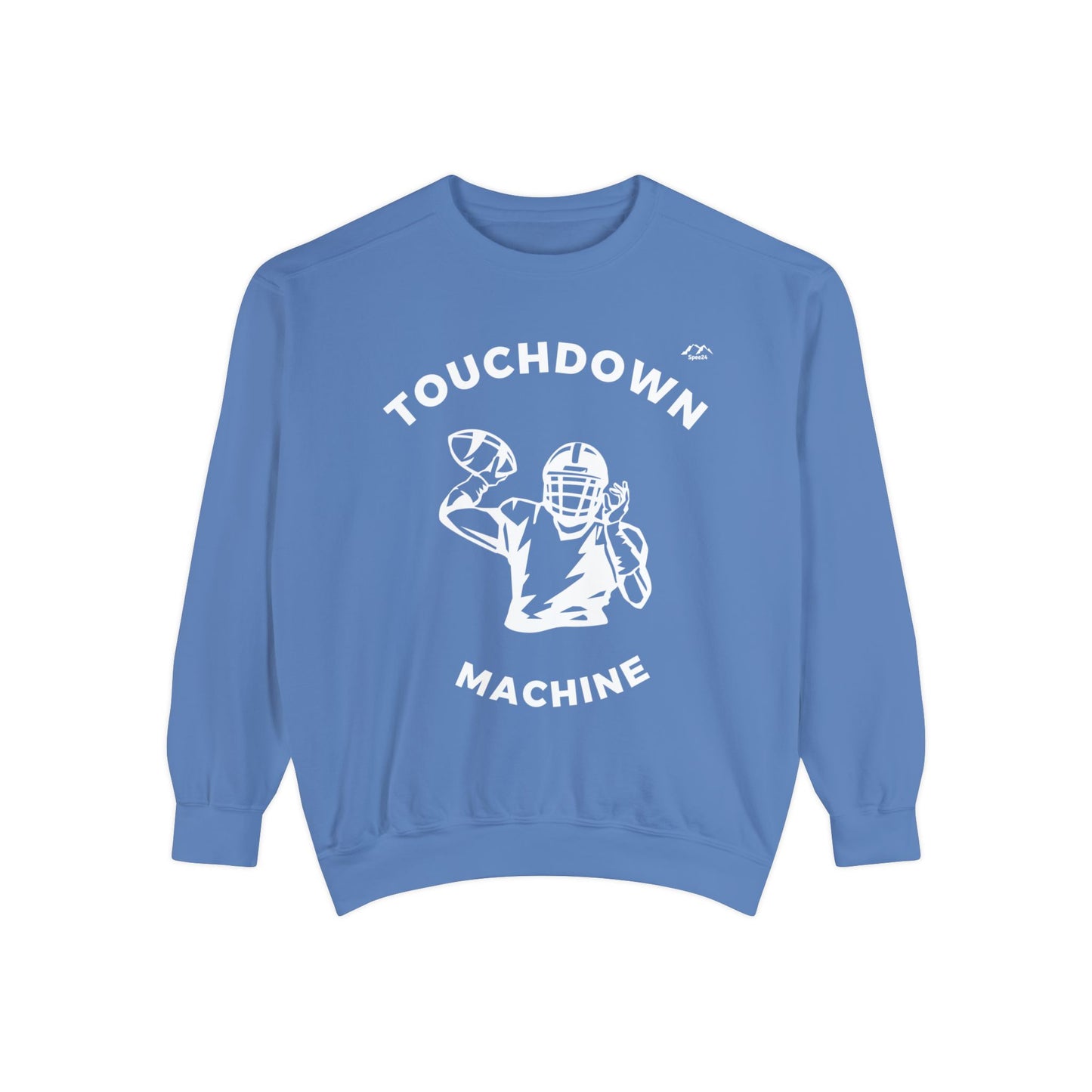 SW-117ML-24 Unisex Garment-Dyed Sweatshirt long sleeve sweat shirt for Football Rugby lovers