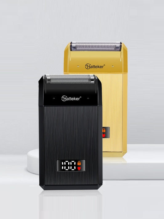 Portable Electric Foil Shaver with LED Display