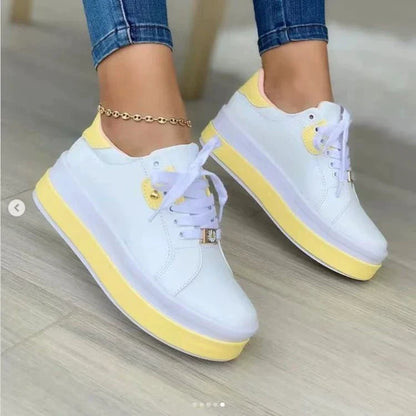 Lace Up Platform Sneakers