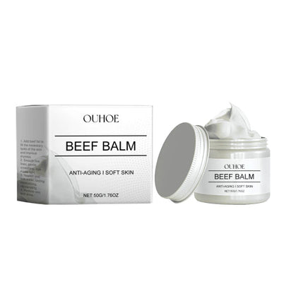 OUHOE Beef Balm, Fade Spots Deep Clean Hydrating Refreshing Skin Gentle Cream