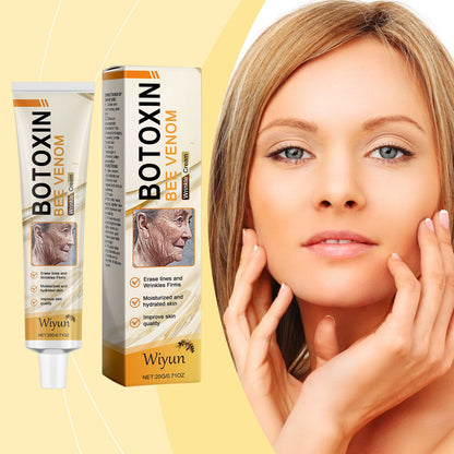 Wiyun Bee Venom Skin Care Cream, Gentle Nourishing Care Facial Skin Moisturizing Hydrating Tender Skin Care Cream