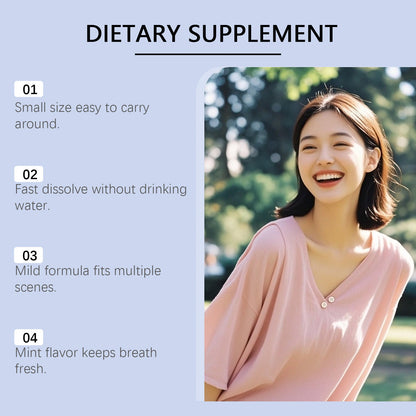 GOOGEER Mint Fresh Oral Dissolving Tablet Energy And Focus