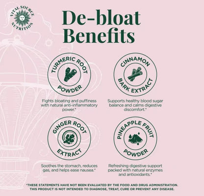 Debloat Support Capsules -AiRi- Vital Source Nutrition