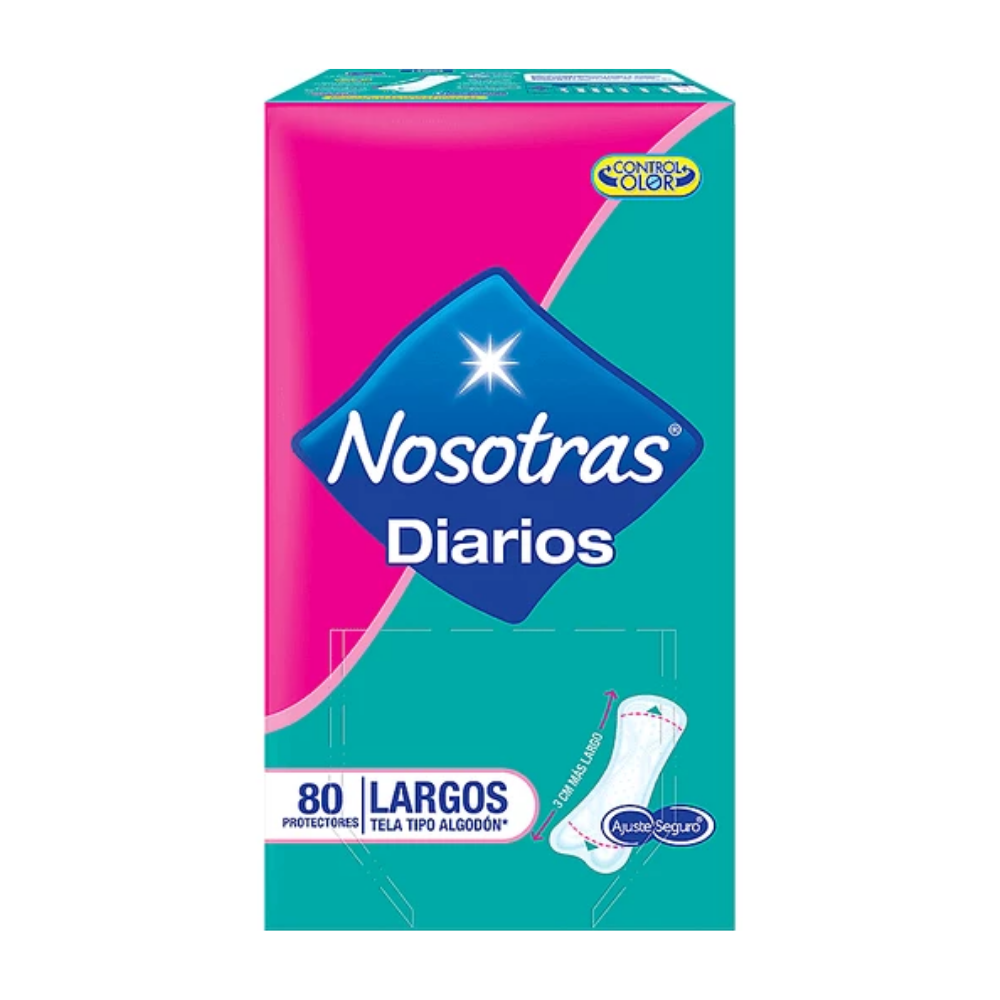 Nosotras Diarios Largos (80ct)