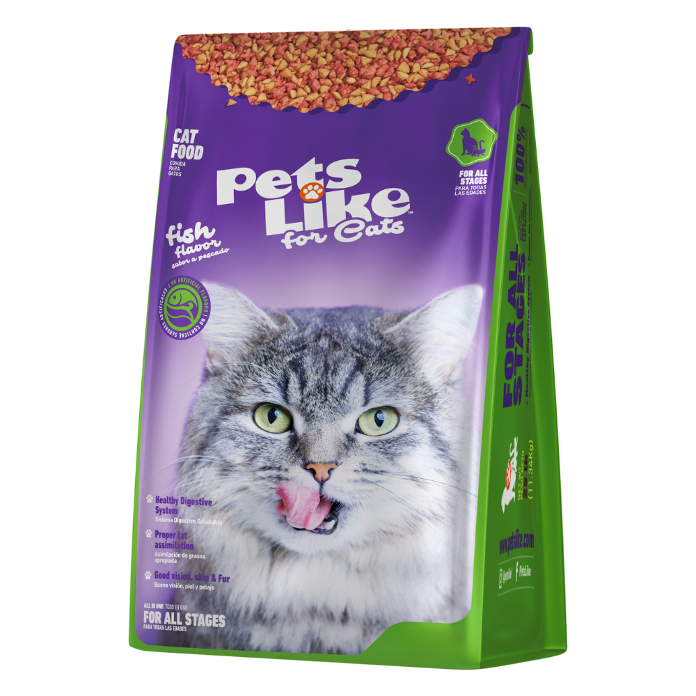 Pets Like Cat Food Fish Flavor (16 lbs)