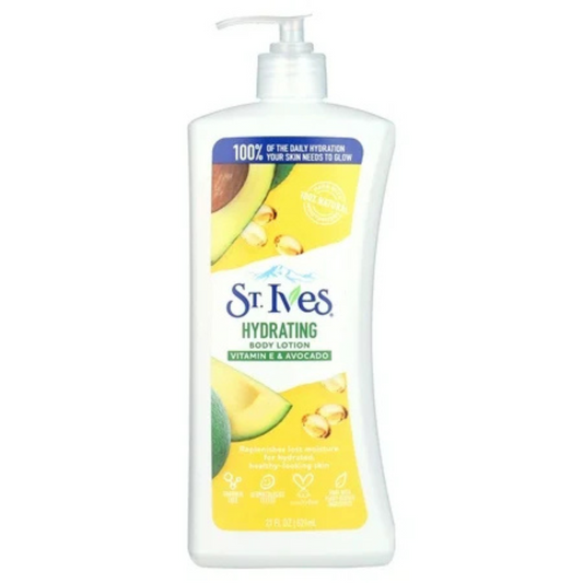 St. Ives Hydrating Vitamin E & Avocado Body Lotion (21 oz)
