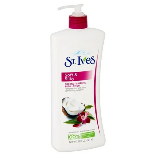 St. Ives Softening Coconut & Orchid Body Lotion (21 oz)