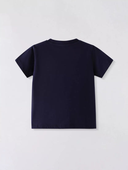 Children's Dinosaur Graphic Short Sleeve T-Shirt