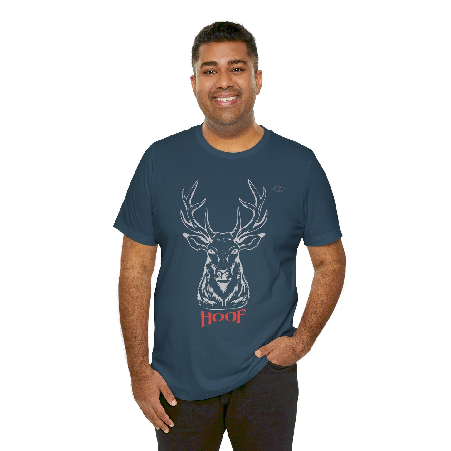 TS-032ML-24 Mule Deer T-Shirt Wildlife Art Mule Deer Design