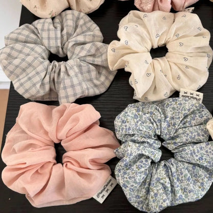 6-Piece Hair Scrunchie Set