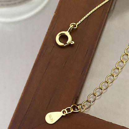 925 Sterling Silver Pearl Pendant Necklace