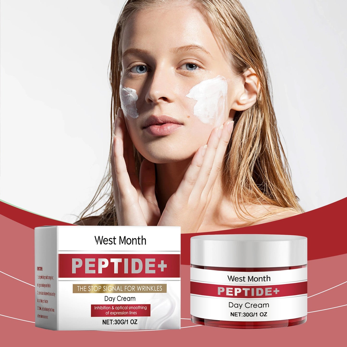 West&Month Face Cream Hydrates And Moisturizes Facial Skin With Radiant Radiance, Cleansing And Nourishing Cream