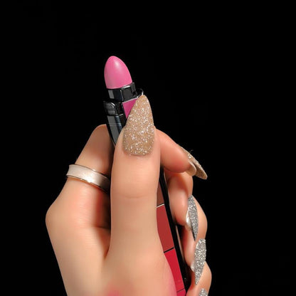 10-Color Matte Velvet Lipstick Set, 5-in-1 Long Lasting Non-Drying Lipstick Kit, Portable Multi-Color Lip Stick For Daily & Party Makeup